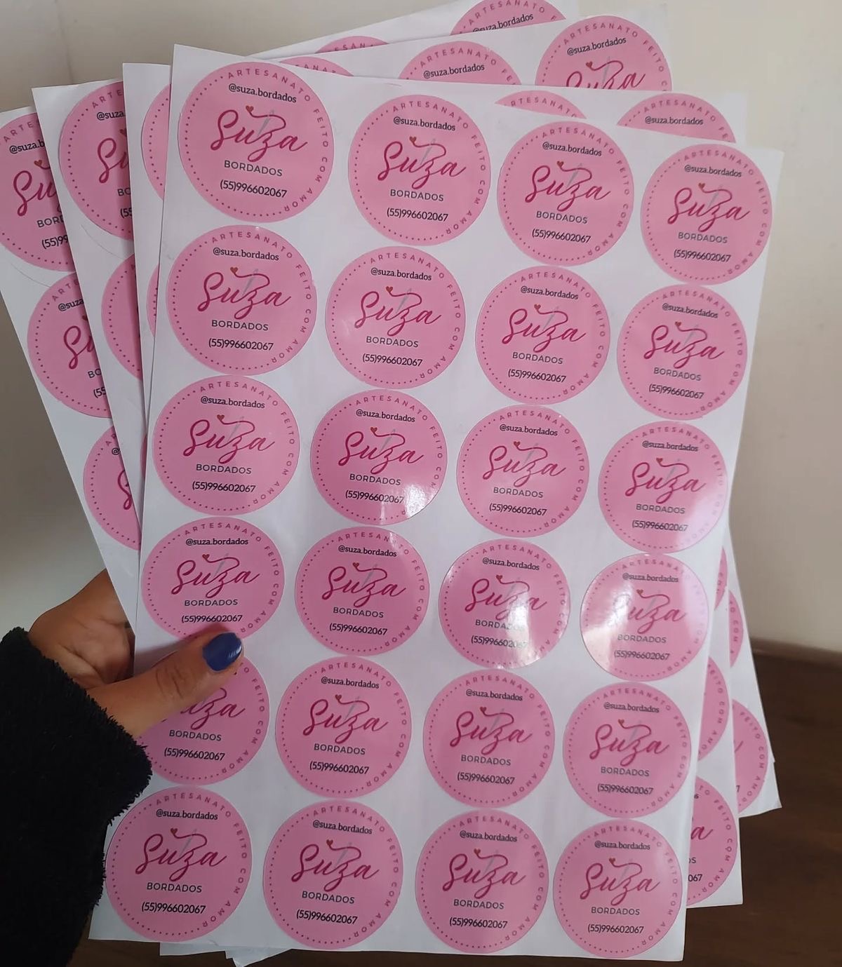 Étiquettes personnalisée 100 pièces — photo 2