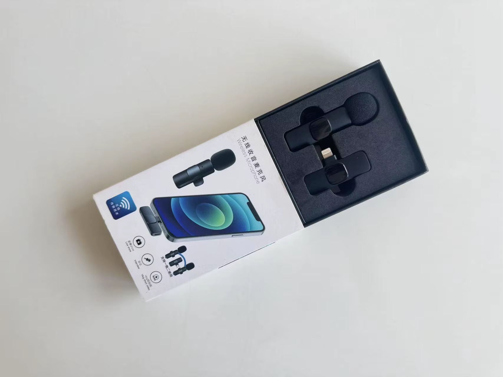 🎤 Microphone sans fil pour smartphone — photo 3